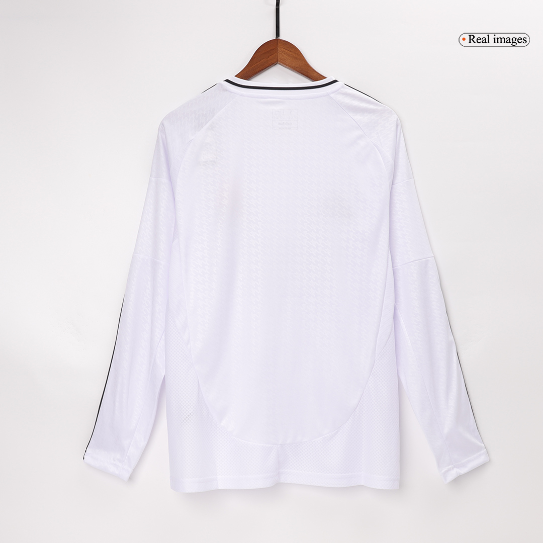 Real Madrid Long Sleeve Jersey Home Football Shirt - Image 6