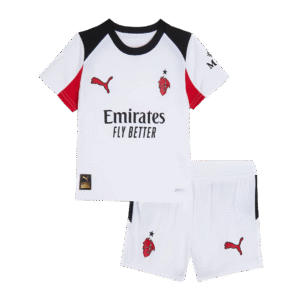 Kids AC Milan Away Soccer Kits 2025/26