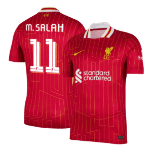 M.SALAH #11 Liverpool Soccer Jersey Home Custom Shirt - UCL
