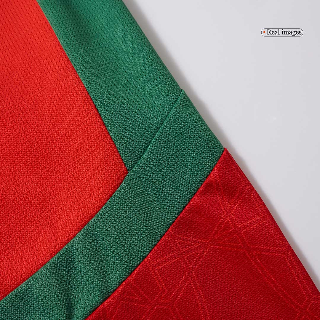 Morocco Soccer Jersey Home Shirt - Image 12