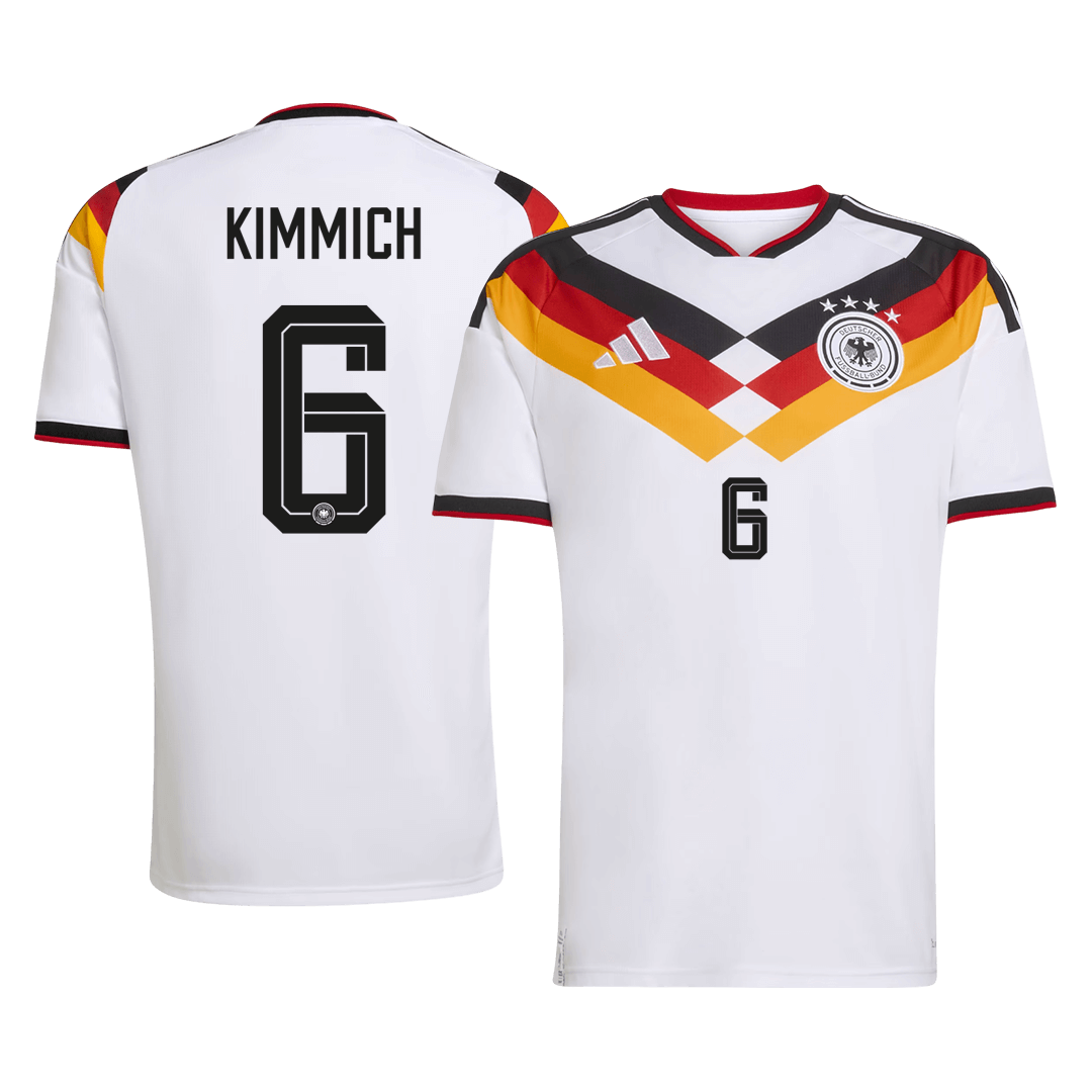 KIMMICH #6 Germany Soccer Jersey Home Custom Shirt World Cup 2026