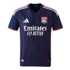 Olympique Lyonnais Away Custom Player Version Soccer Jersey 2025/26