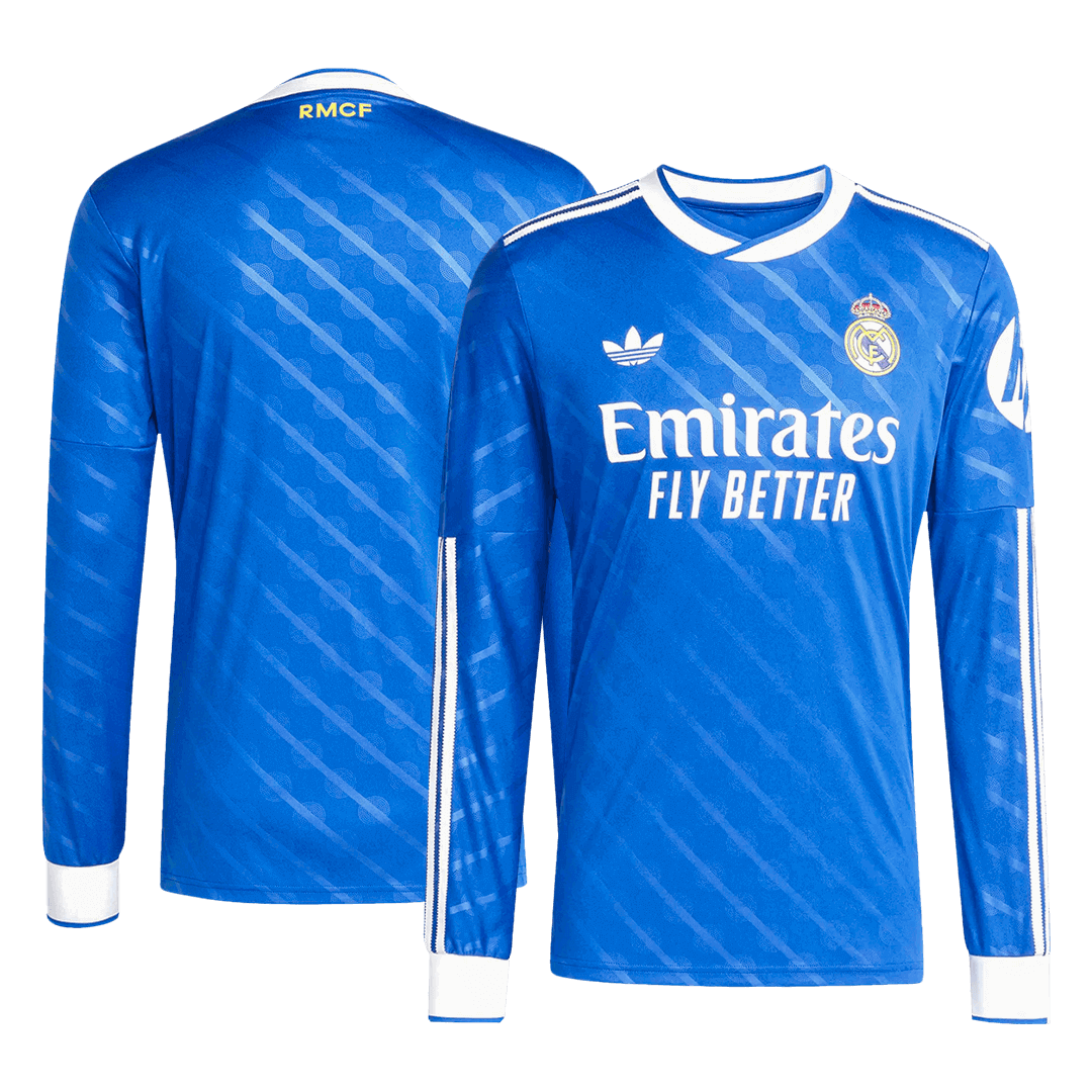 Real Madrid Long Sleeve Jersey Third Away Football Shirt 2025/26 - Image 3