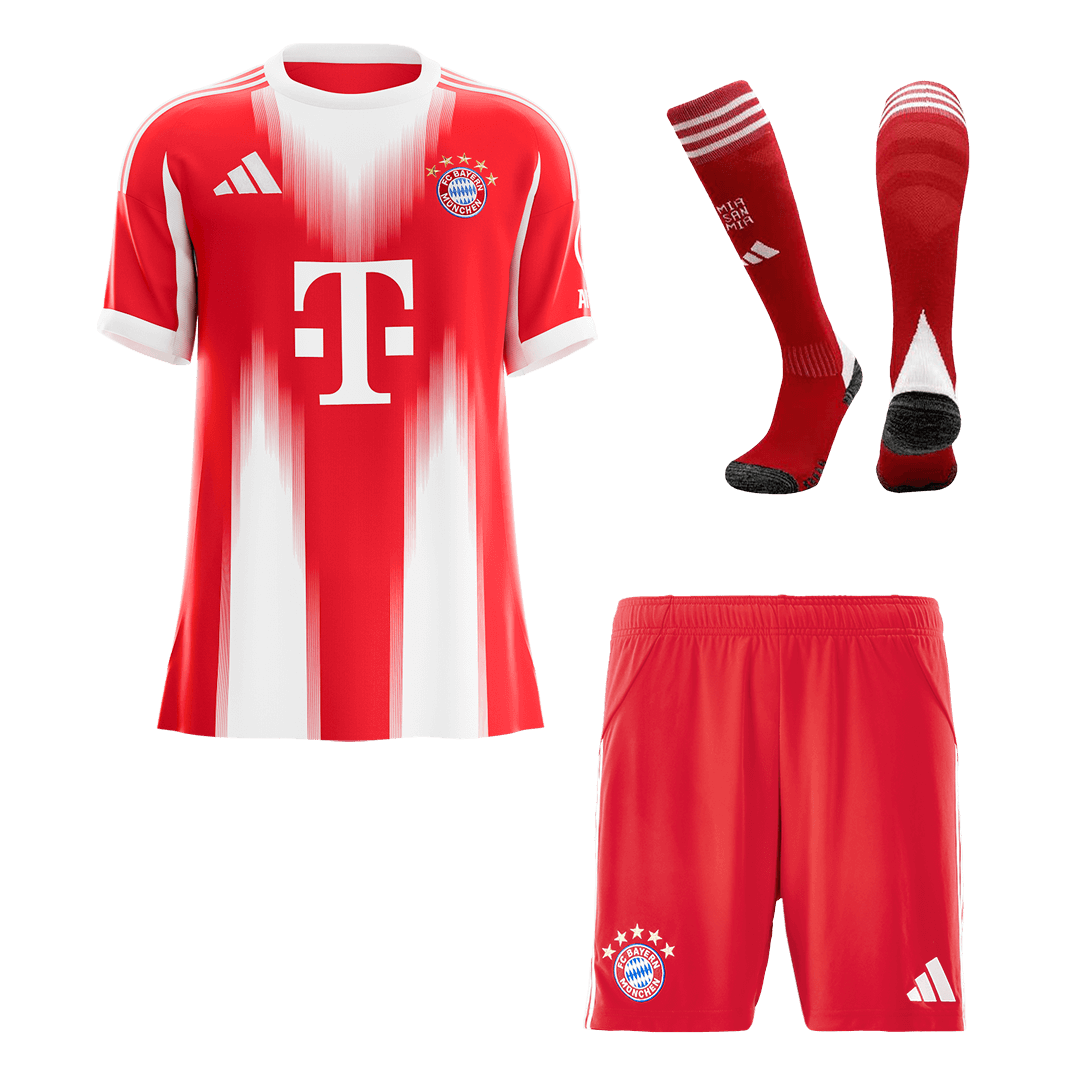Bayern Munich Home Custom Full Soccer Kit 2025/26