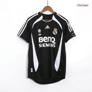 Real Madrid Jersey Custom Away Soccer Retro Jersey 2006/07