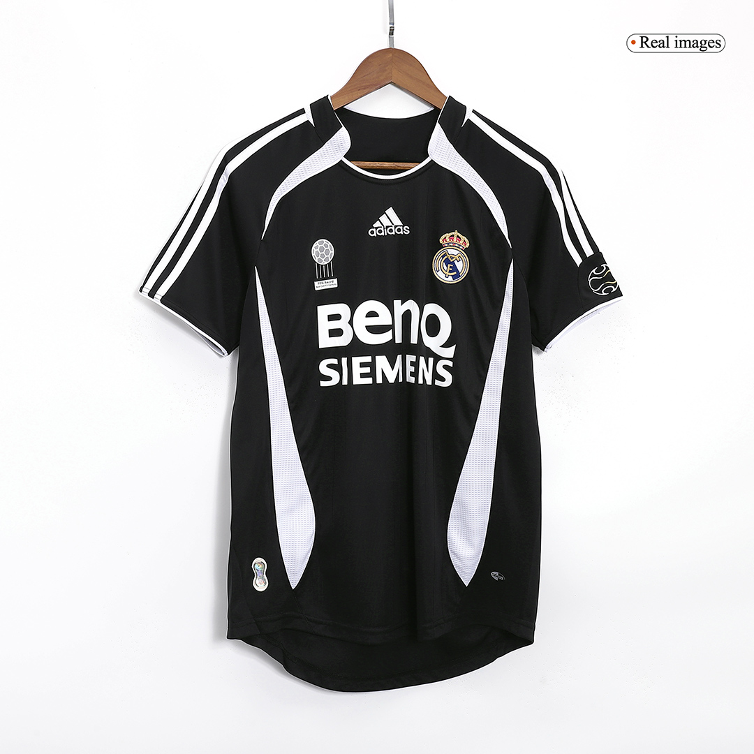 Real Madrid Jersey Custom Away Soccer Retro Jersey 2006/07