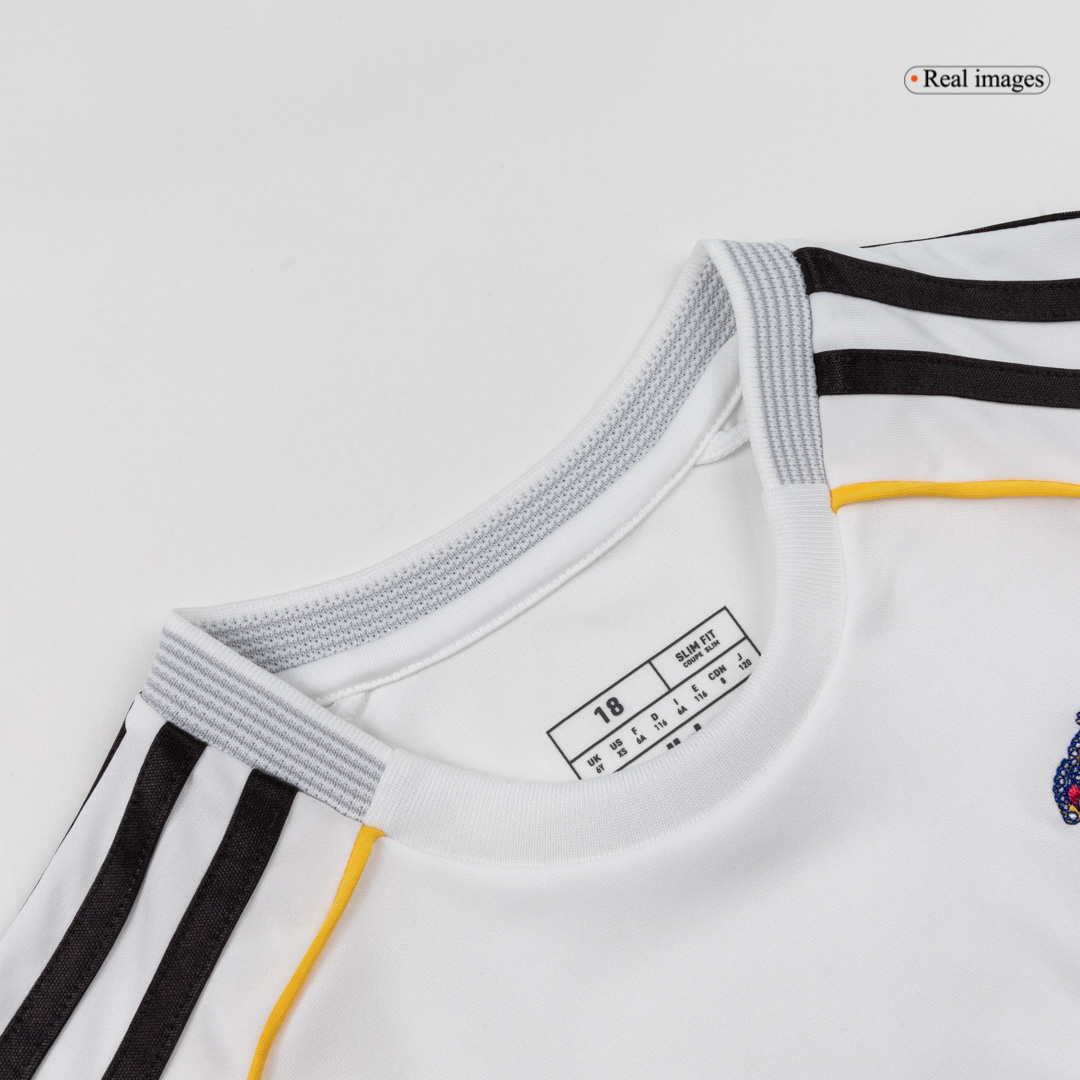 Kids Real Madrid Custom Home Full Soccer Kits2025/26 - Image 4