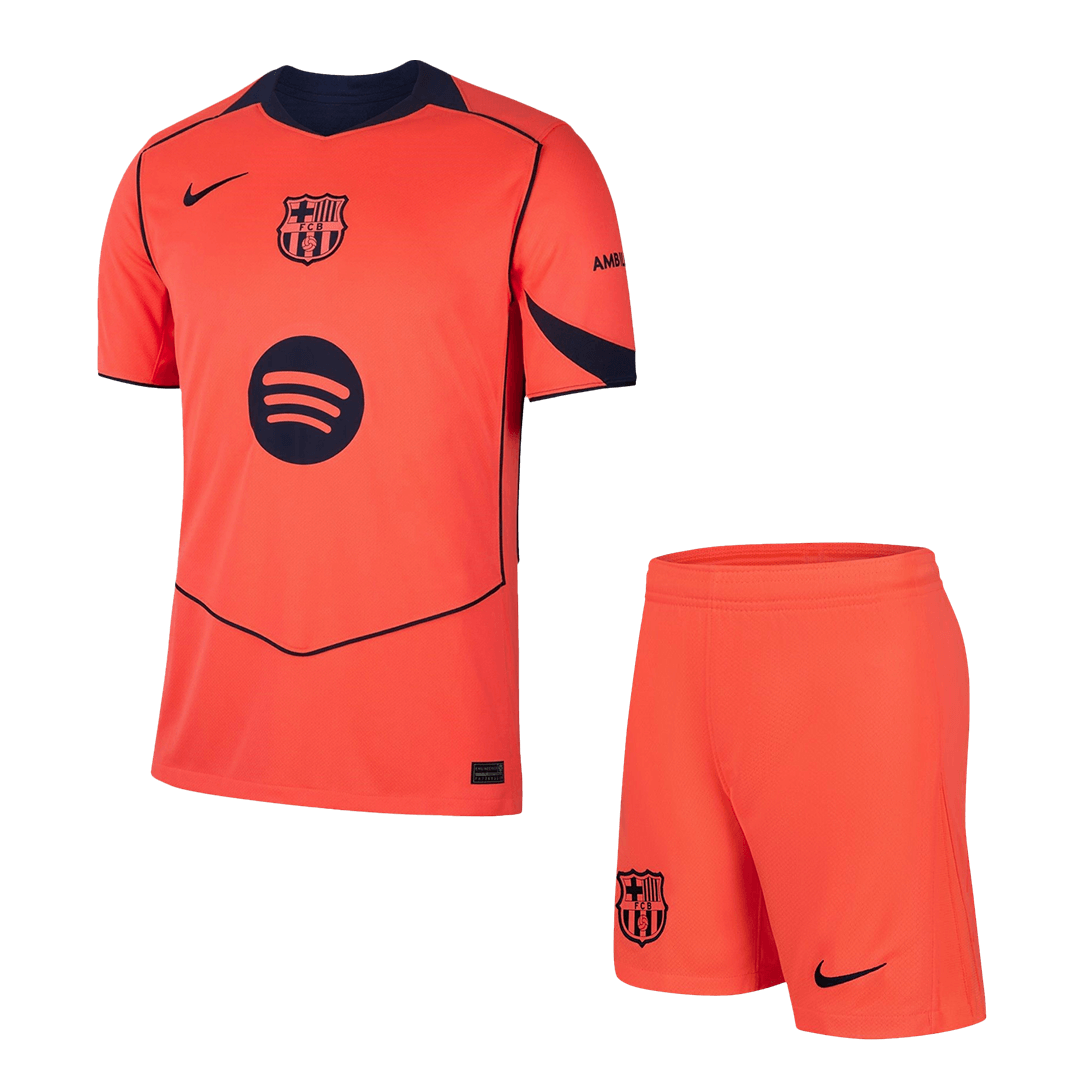 Barcelona Third Away Soccer Uniform Kits 2025/26