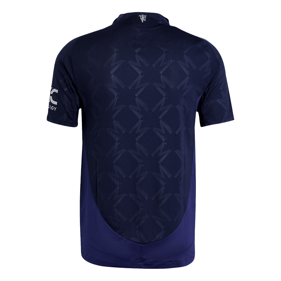 Manchester United Away Custom Player Version Soccer Jersey - Image 2