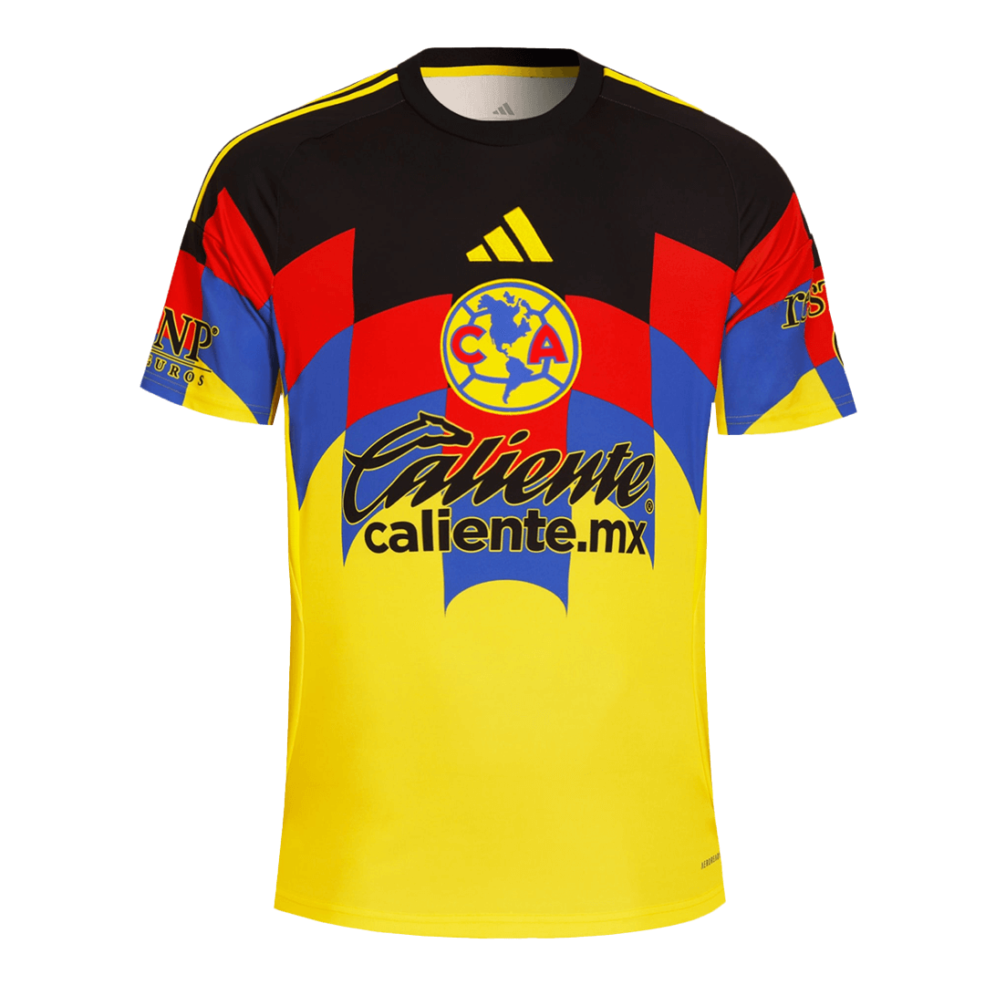 Club America Aguilas Soccer Jersey Home Custom Shirt 2025/26 - Image 4