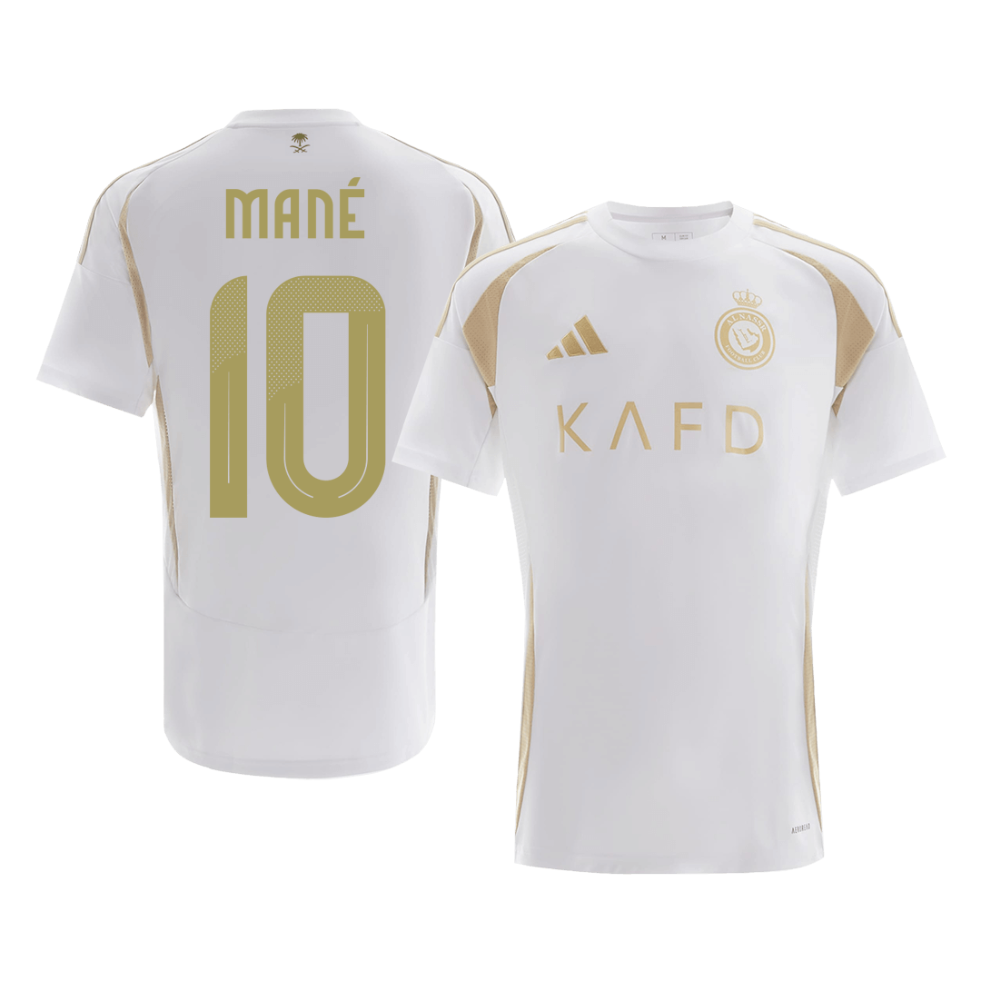 MANÉ #10 Al Nassr Soccer Jersey Third Away Custom Shirt -ACL