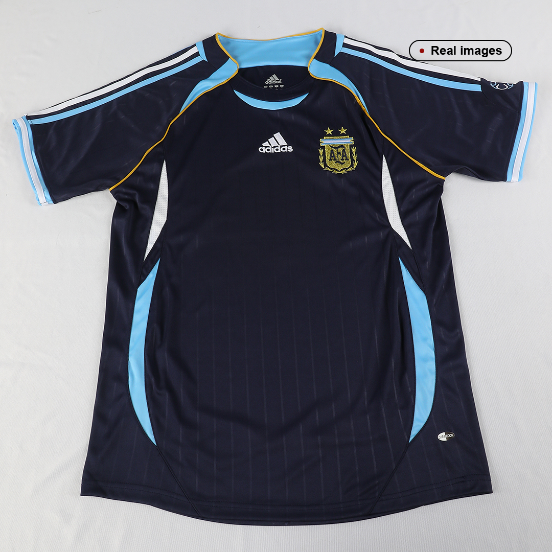 Argentina Jersey Custom Away Soccer Jersey 2006 - Image 8