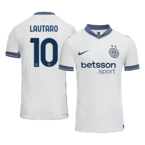 Inter Milan LAUTARO #10 Away Custom Player Version Soccer Jersey