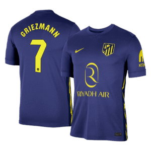 GRIEZMANN #7 Atletico Madrid Soccer Jersey Away Custom Shirt 2025/26