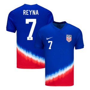 REYNA #7 USA Soccer Jersey Away Custom Shirt