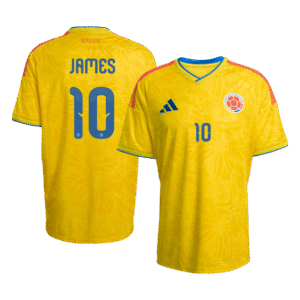 JAMES #10 Colombia Soccer Jersey Home Custom Shirt World Cup 2026