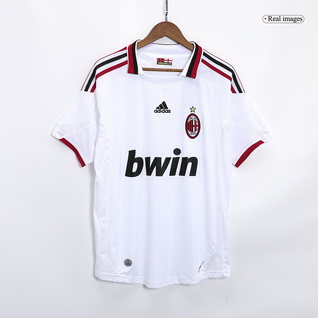 AC Milan Jersey Custom Away Soccer Retro Jersey 2009/10 - Image 3