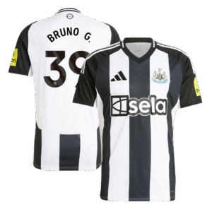 Newcastle United Jersey Custom BRUNO G. #39 Soccer Jersey Home