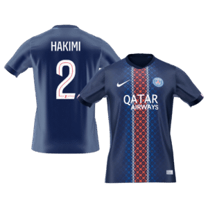 PSG Jersey VITINHA #17 Soccer Jersey Home 2025/26