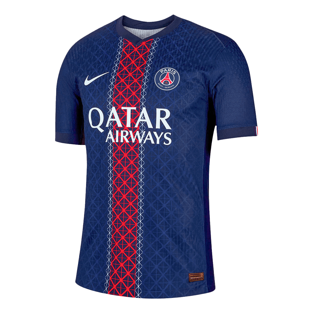 PSG Custom Player Version Home Soccer Jersey 2025/26