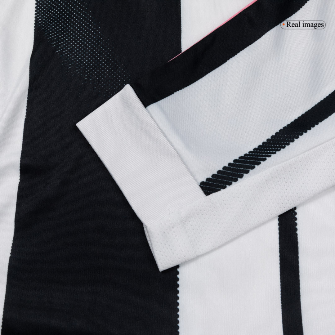 Juventus Long Sleeve Jersey Home Football Shirt 2025/26 - Image 7