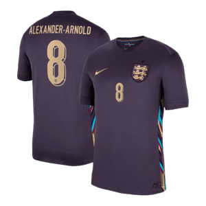 England Jersey Custom ALEXANDER-ARNOLD #8 Soccer Jersey Away