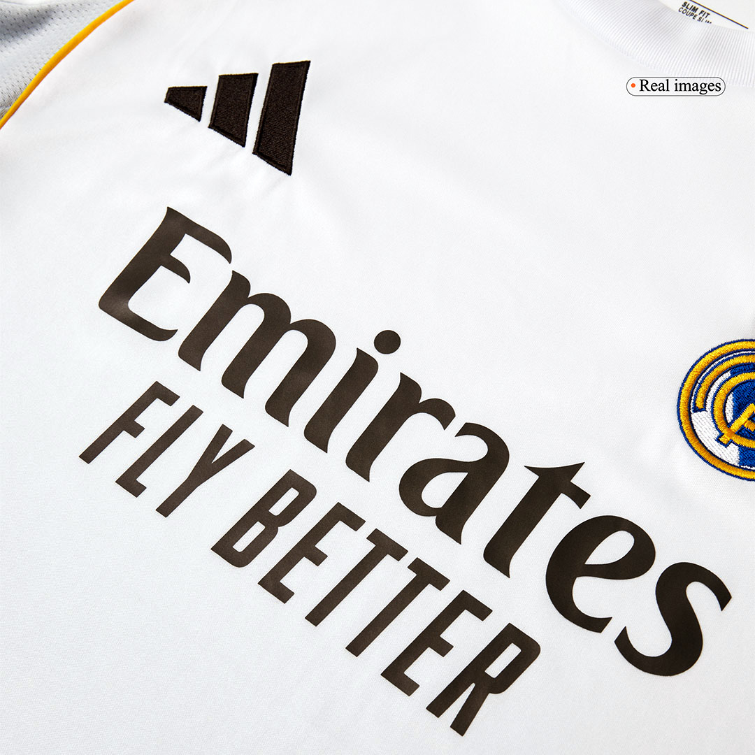 HUIJSEN #24 Real Madrid Soccer Jersey Home Custom Shirt 2025/26 - Image 7