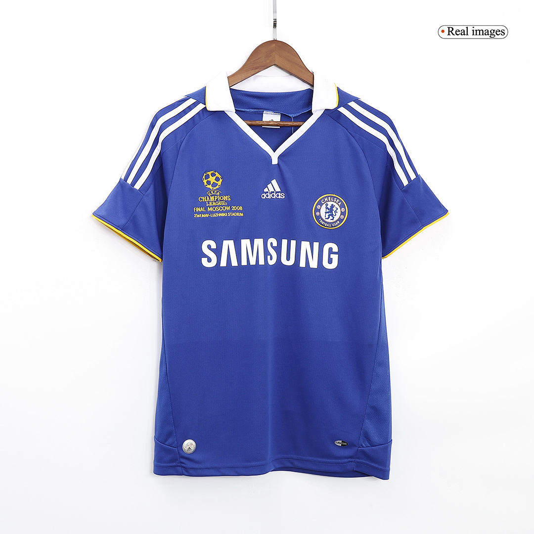 Chelsea Jersey Custom Home Soccer Jersey 2008 - UCL - Image 3