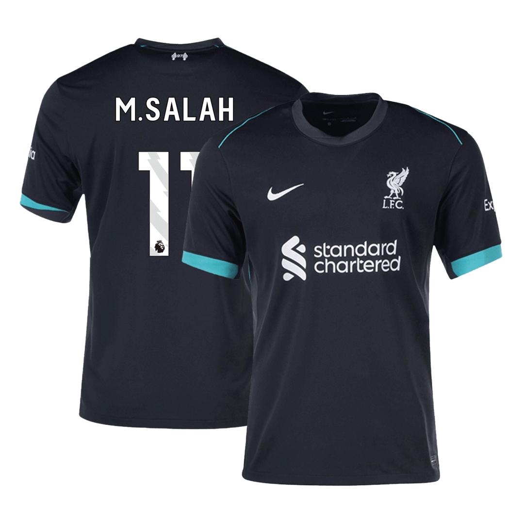 M.SALAH #11 Liverpool Soccer Jersey Away Custom Shirt