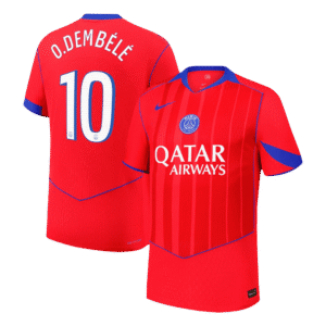 PSG O.DEMBÉLÉ #10 Custom Player Version Third Away Soccer Jersey 2025/26