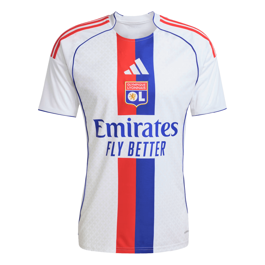 Olympique Lyonnais Soccer Jersey Home Shirt 2025/26