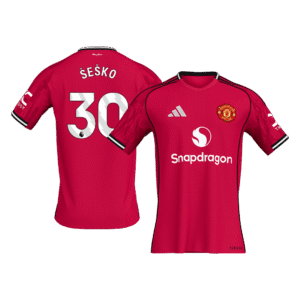 Manchester United Jersey Custom ŠEŠKO #30 Soccer Jersey Home 2025/26