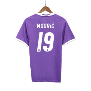 MODRIĆ #19 Real Madrid Retro Jersey Away Soccer Shirt 2016/17