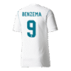 BENZEMA #9 Real Madrid Retro Jersey Home Soccer Shirt 2017/18