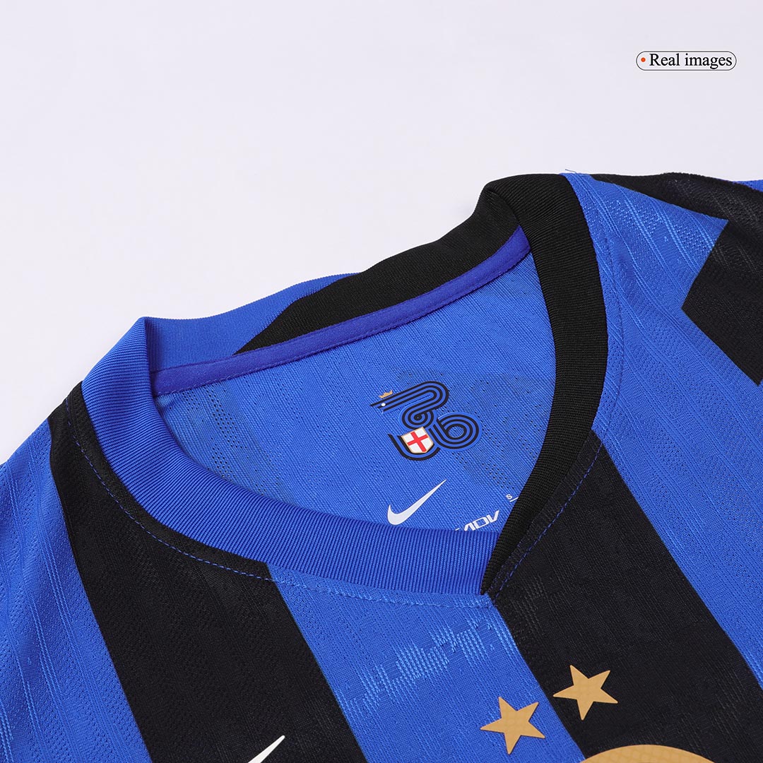 Inter Milan Home Custom Player Version Soccer Jersey - Image 7