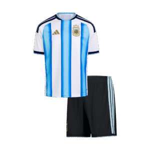 Kids Argentina Custom Home Soccer Kits 2025/26