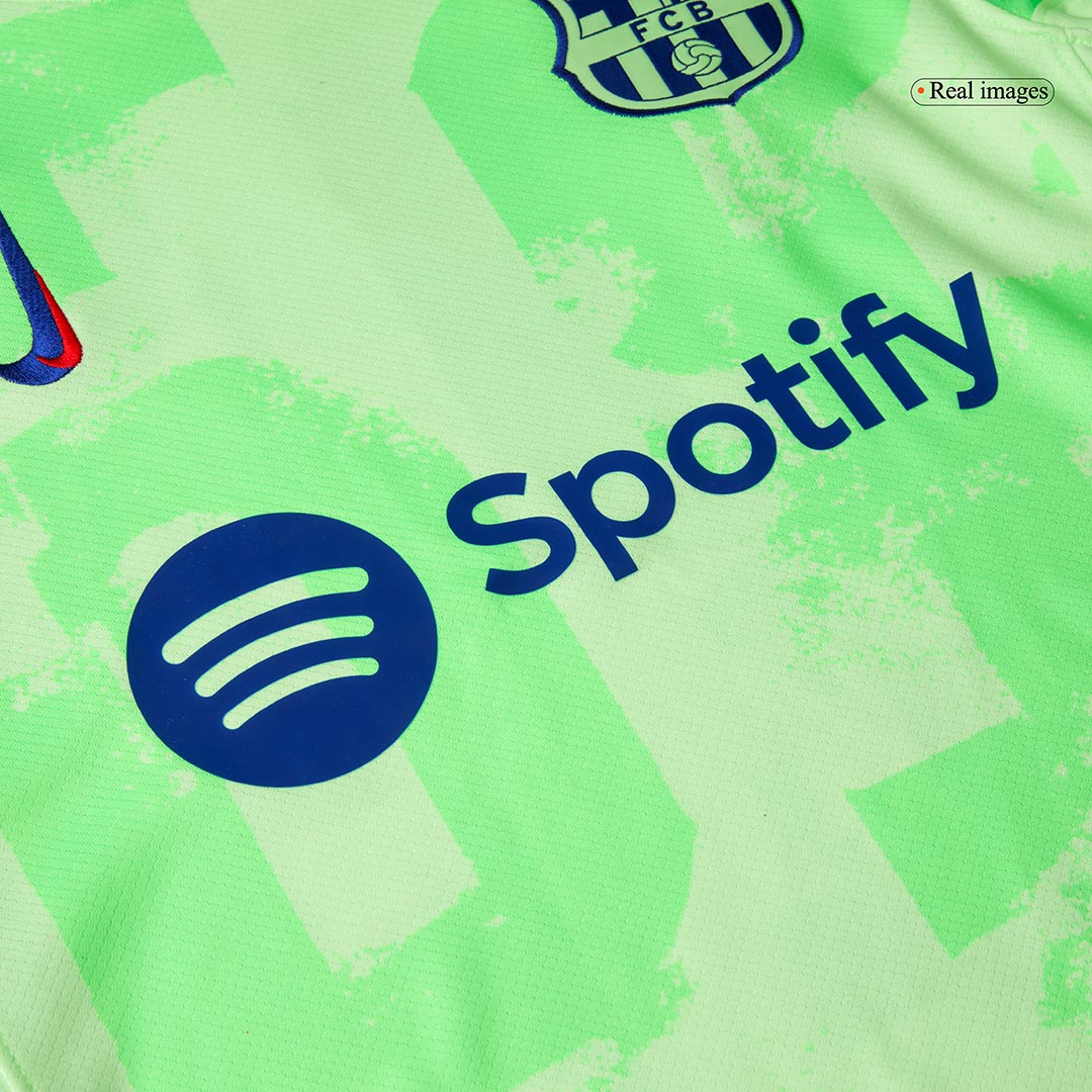 LAMINE YAMAL #19 Barcelona Third Away Soccer Jersey - UCL - Image 5