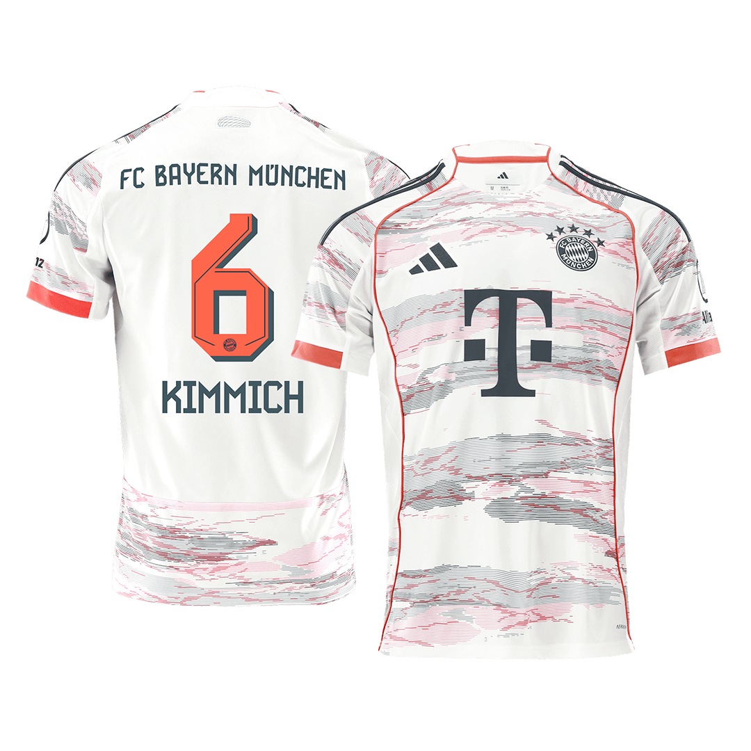 Bayern Munich KIMMICH #6 Soccer Jersey Away 2025/26 Custom Shirt