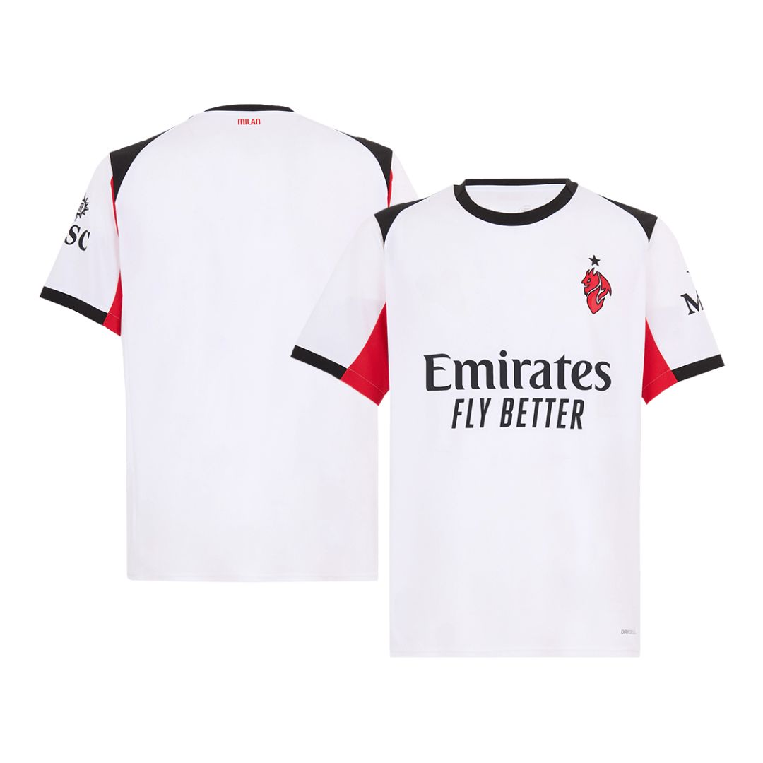 AC Milan Away Custom Player Version Soccer Jersey 2025/26 - Image 3