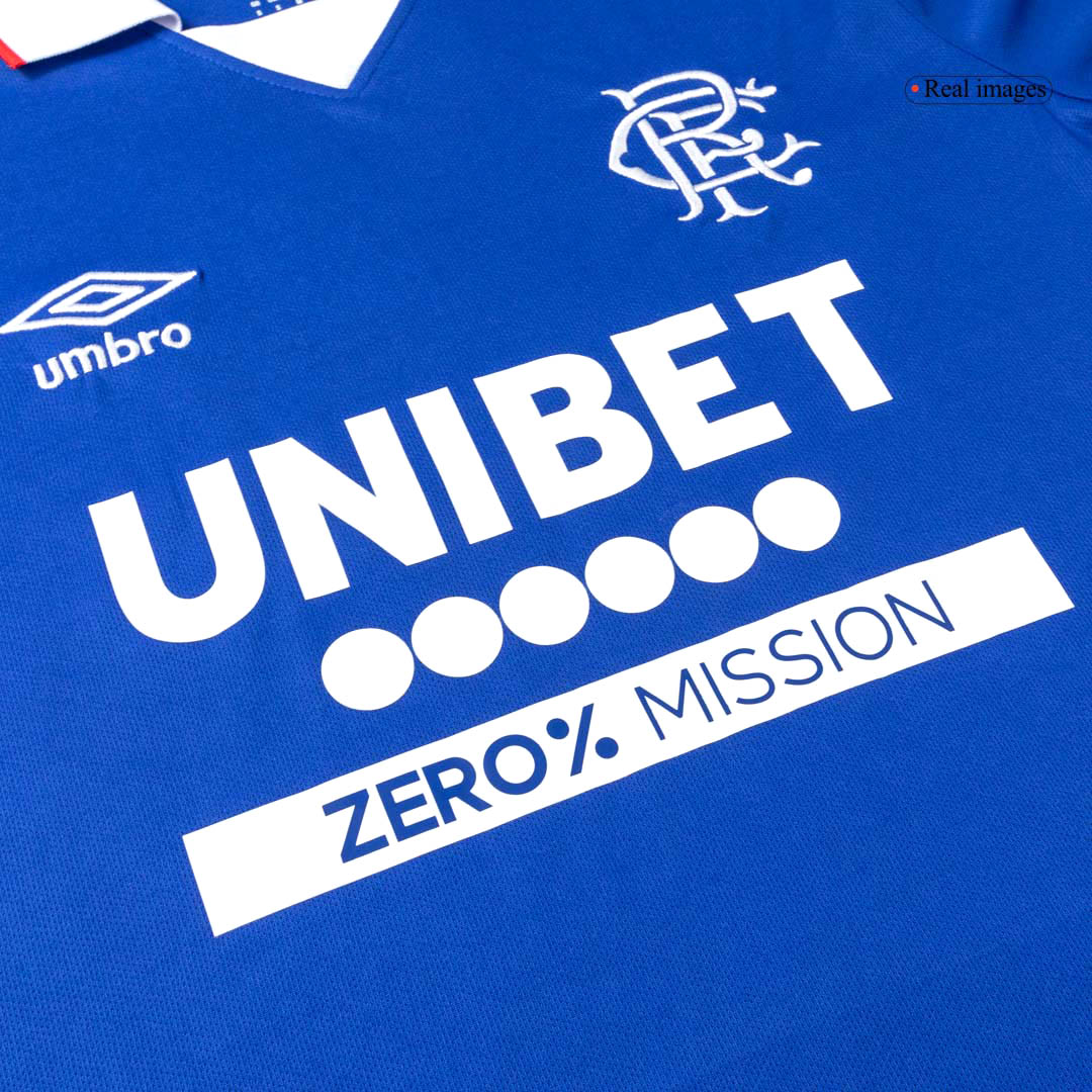 Glasgow Rangers Soccer Jersey Home Shirt 2025/26 - Image 8