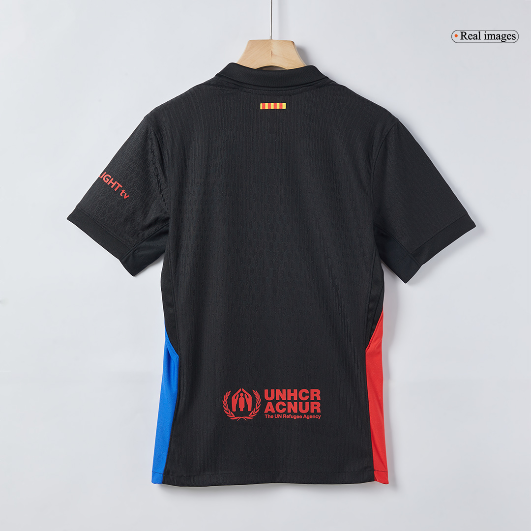 Barcelona Away Custom Player Version Soccer Jersey - Spotify Logo Without Text - Image 6