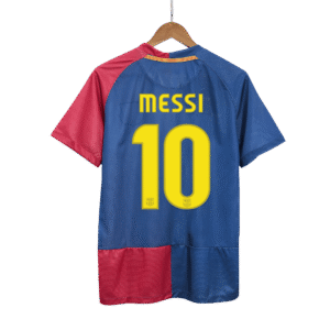 Jersey MESSI #10 Home Retro Soccer Jersey 2008/09 -UCL Final
