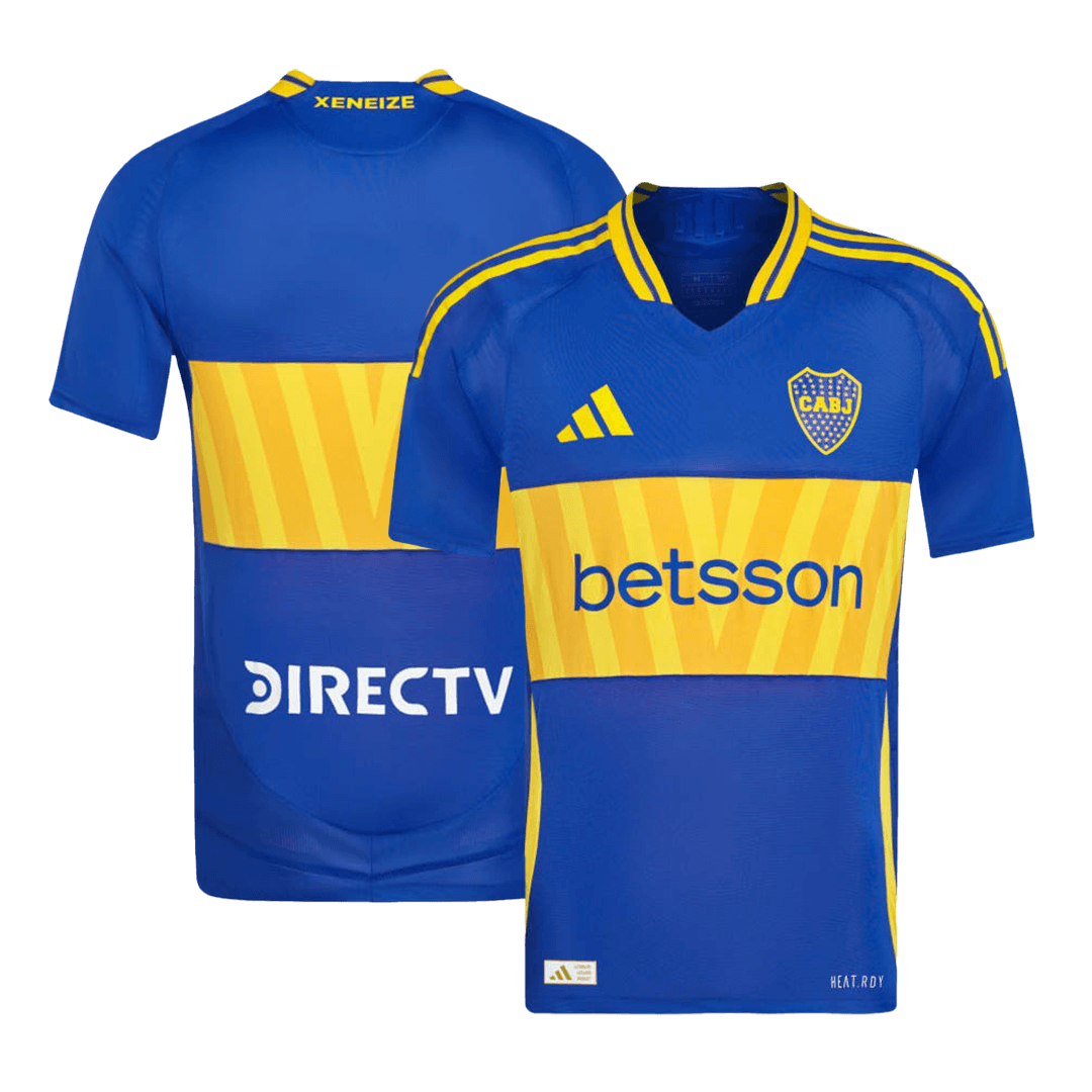 Boca Juniors Home Custom Player Version Soccer Jersey - Image 3