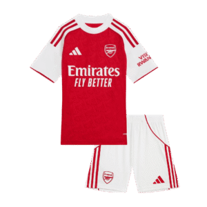 Kids Arsenal Custom Home Soccer Kits 2025/26