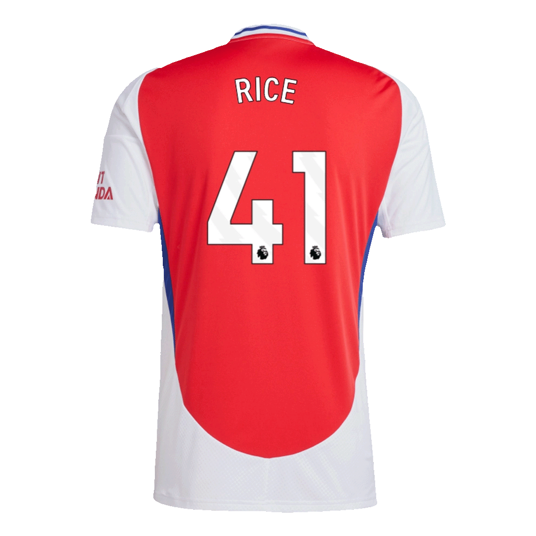 Arsenal Jersey Custom RICE #41 Soccer Jersey Home - Image 3