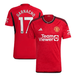 Manchester United Jersey Custom GARNACHO #17 Soccer Jersey Home 2023/24
