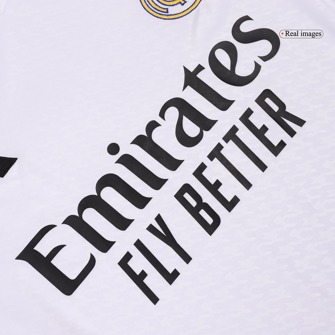 Real Madrid Long Sleeve Jersey Home Football Shirt - Image 10