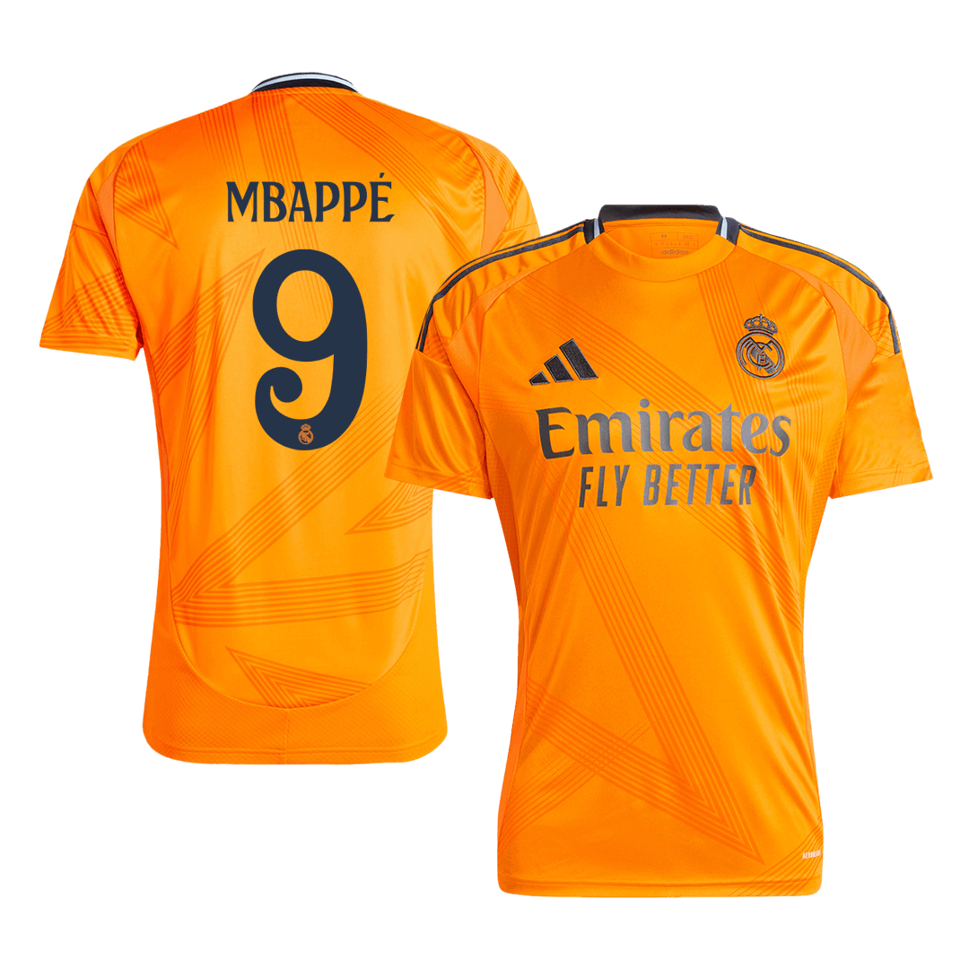 MBAPPÉ #9 Real Madrid Soccer Jersey Away Custom Shirt
