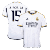 Real Madrid A POR LA #15 Home Custom Player Version Soccer Jersey 2023/24