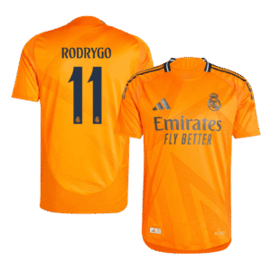 Real Madrid RODRYGO #11 Away Custom Player Version Soccer Jersey